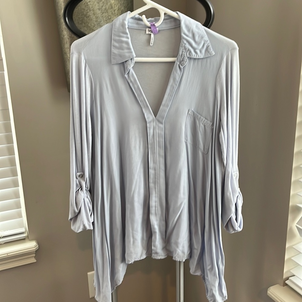 Splendid light blue blouse. Size small